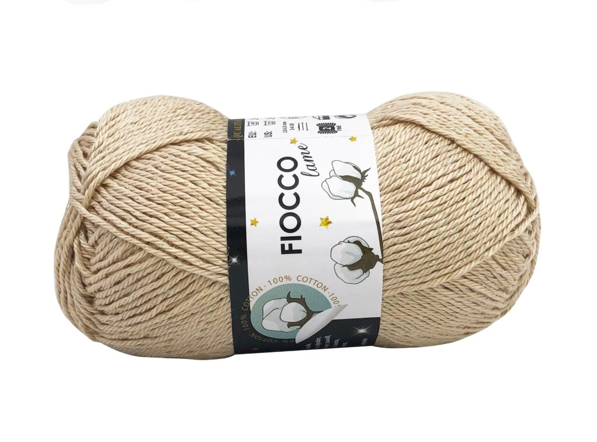 Cotone fiocco lamé